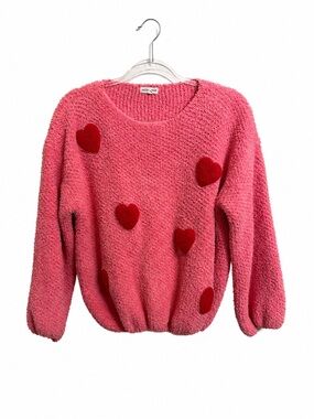 Main Strip Pink Cozy Sweater